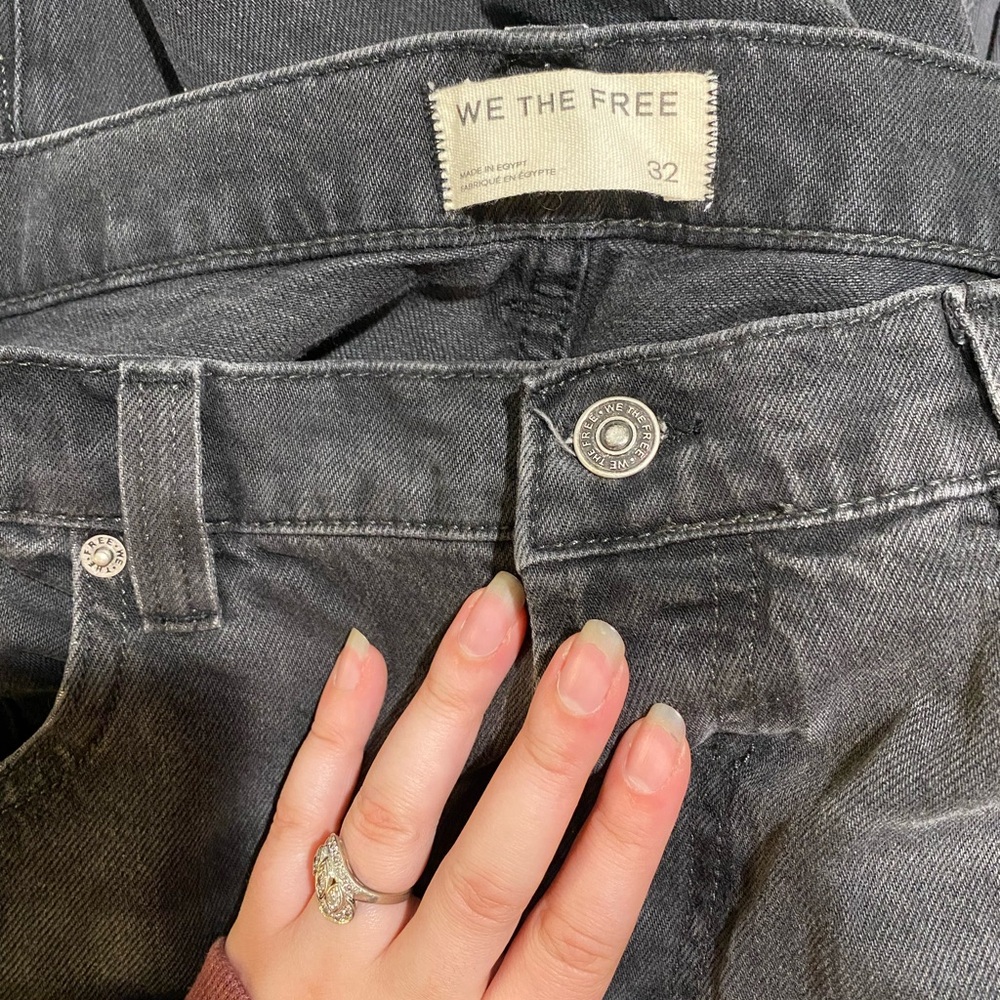 FREE PEOPLE We The Free Eden wide leg flair jeans - Picture 7 of 7
